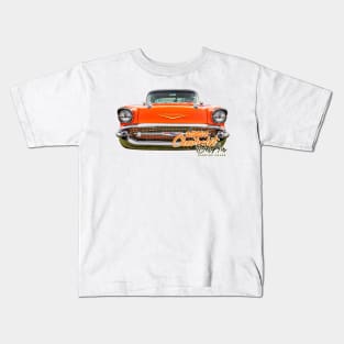 1957 Chevrolet Bel Air Hardtop Coupe Kids T-Shirt